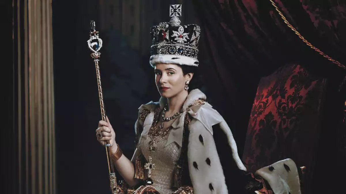 Fotograma de The Crown, una de las mejores series británicas actuales.