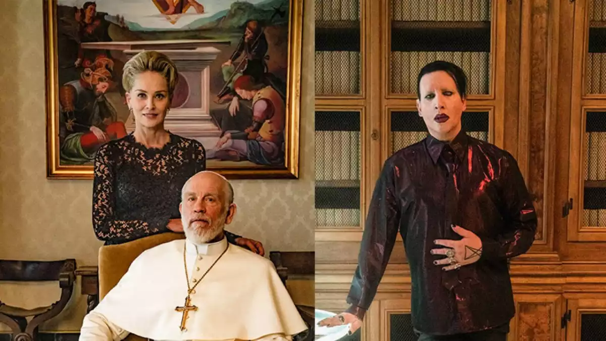 Sharon Stone y Marilyn Manson, nuevos fichajes para 'The New Pope'.