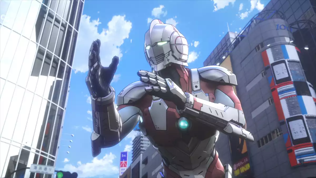 Imagen del nuevo anime de Netflix, Ultraman.