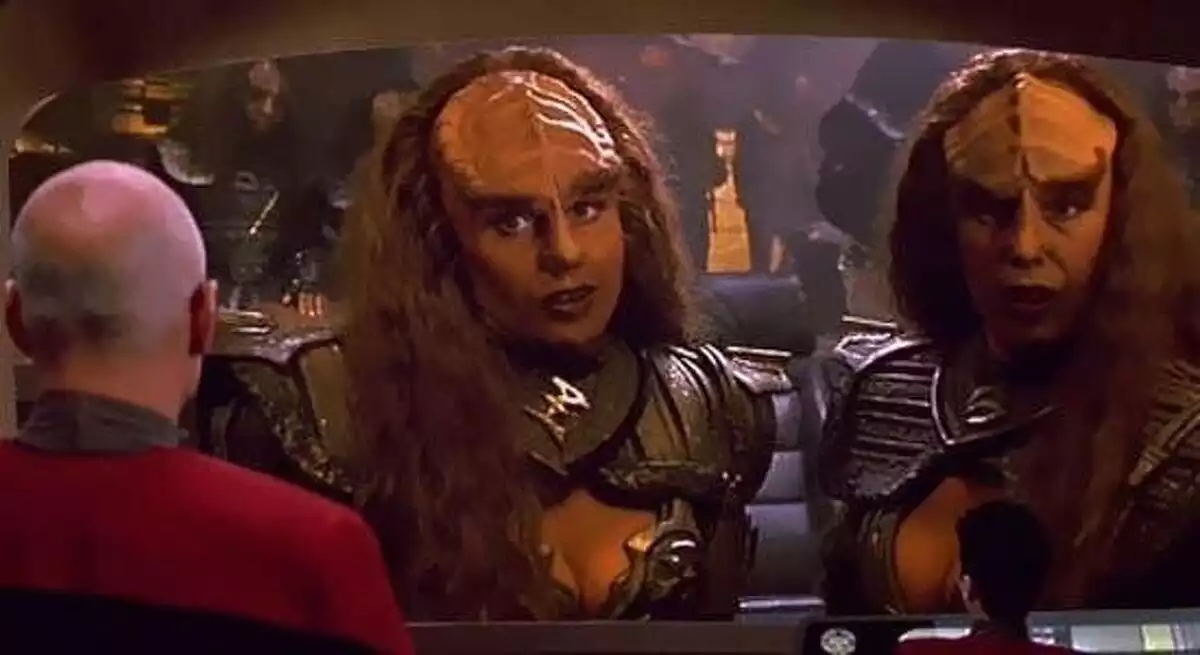 Barbara March en 'Star Trek: The New Generation'.