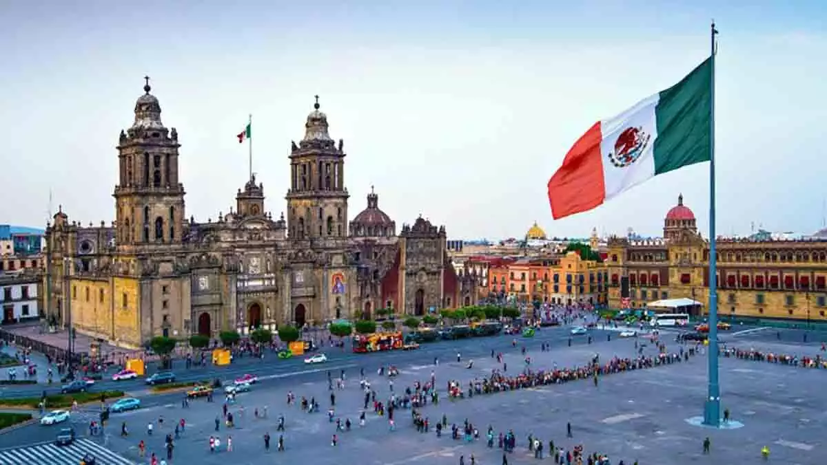 Fotografía de la Catedral Metropolitana de Ciudad de México.