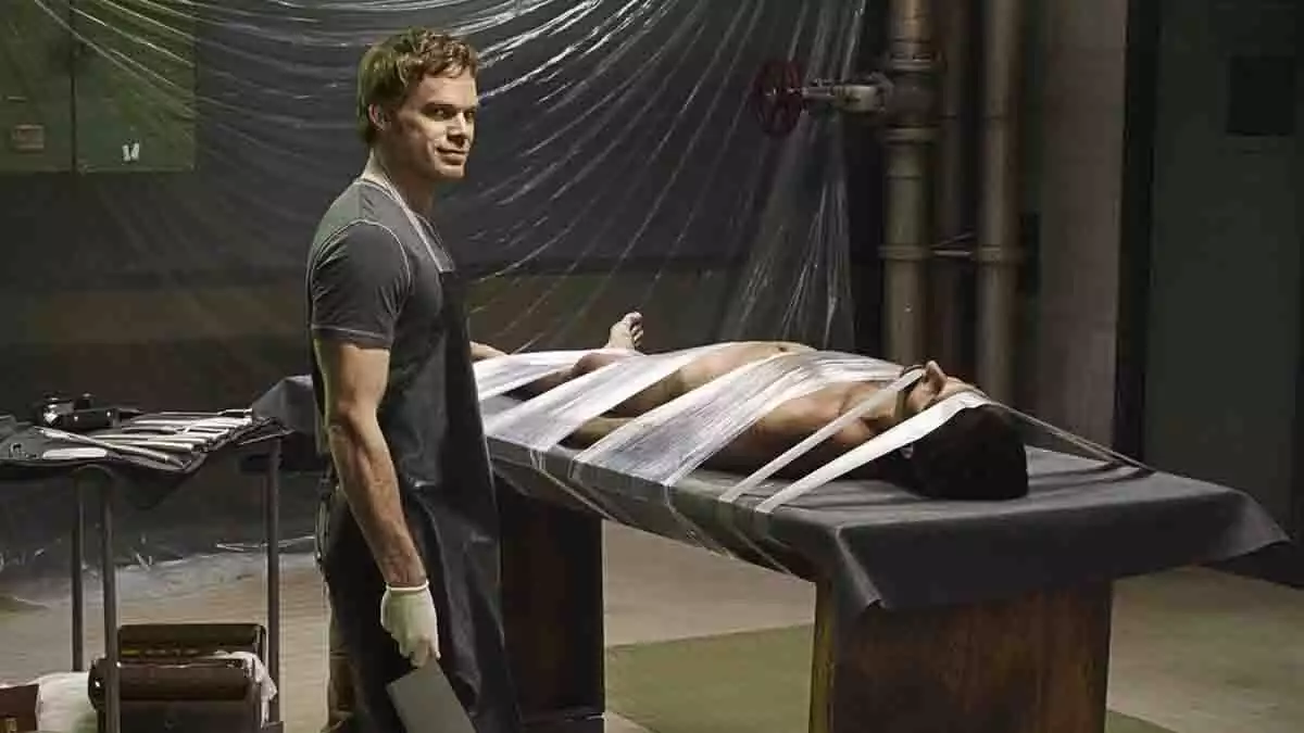 Fotograma de la serie Dexter.