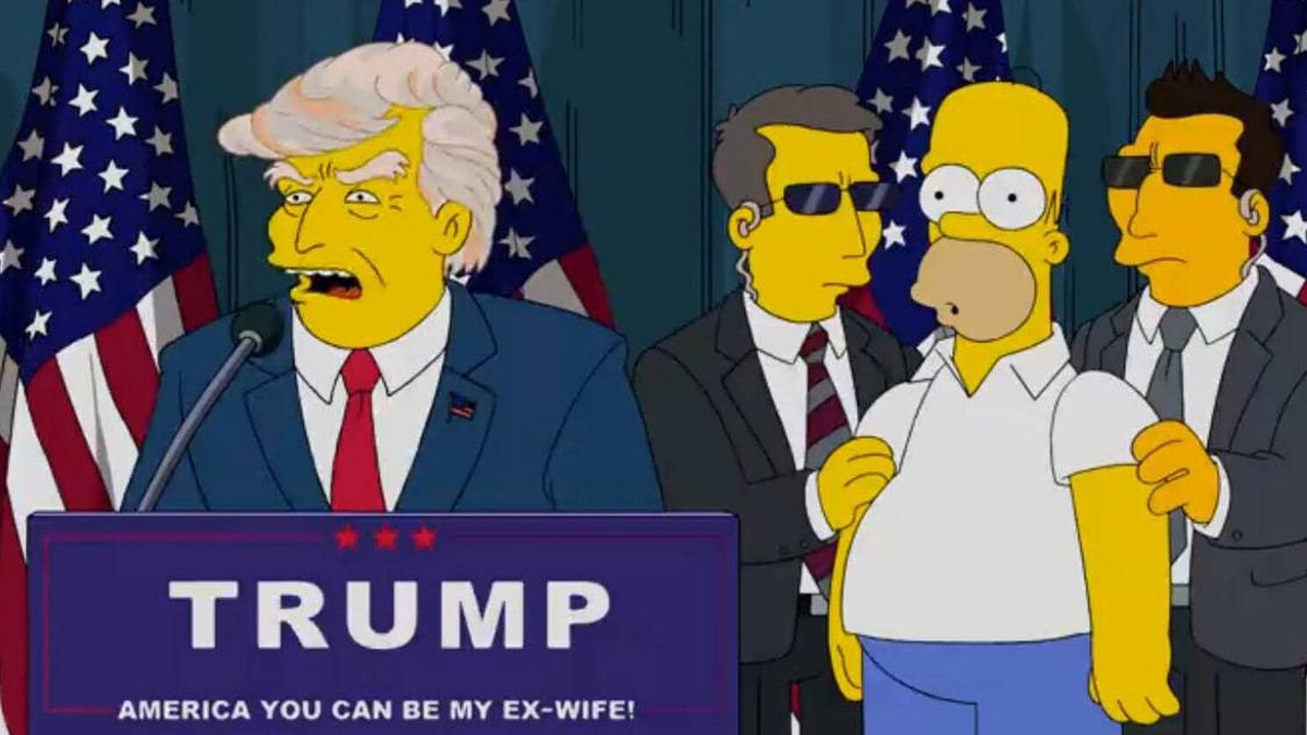 Trump es mofado en ‘Los Simpsons’